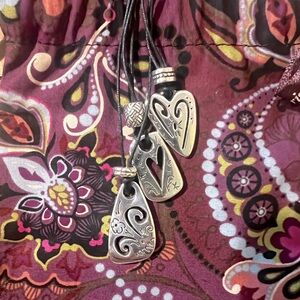 Brighton Brazilian 3 Heart Necklace